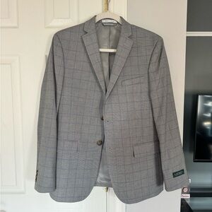 Ralph Lauren Classic-Fit Gray Wind Blazer